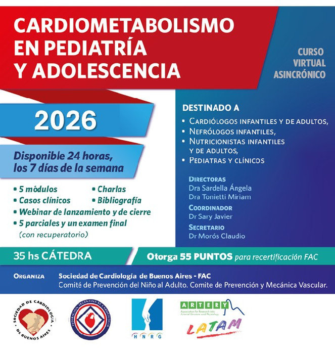 Cardiometabolismo en Pediatría